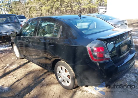 2012 Nissan Sentra 2.0/2.0 S/2.0 Sl/2.0 Sr z USA, uszkodzony, nr VIN 3N1AB6AP5C7641345